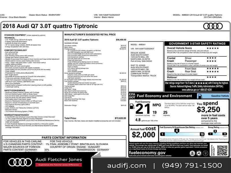 california annual mileage and odometer certification