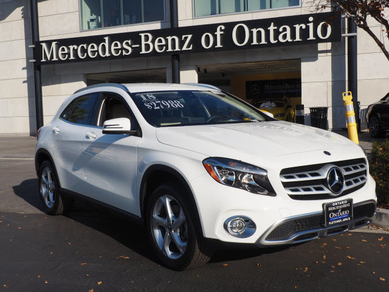 Certified Pre Owned 2018 Mercedes Benz Gla Gla 250 Front Wheel Drive Suv